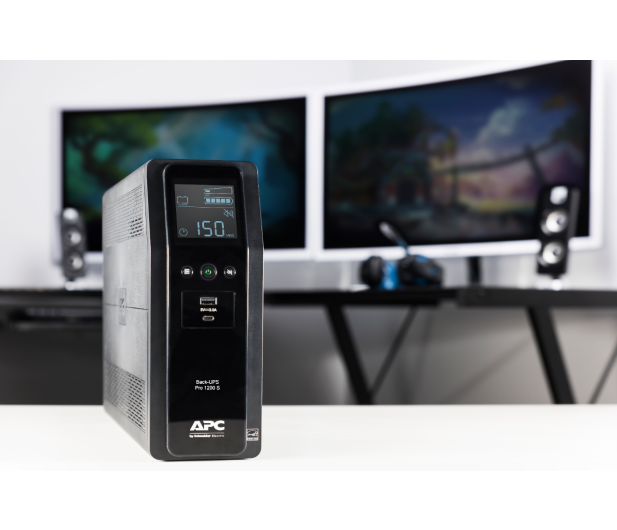 APC Back-UPS Pro 1200 (1200VA/700W, 8 xIEC, AVR, LCD) - 703311 - zdjęcie 11
